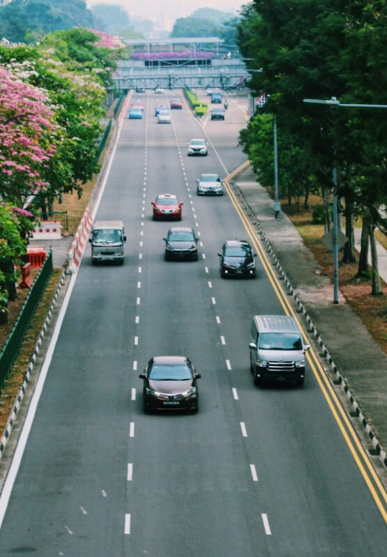cars on road during daytime